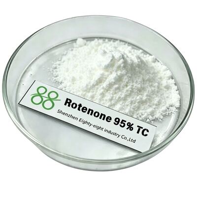 Rotenone 95% TC CAS 83-79-4 Natural Botanical Pesticide Technical Raw Material for Organic Insecticide & Miticide EC SL Formulation, Factory High Purity OEM Custom Package