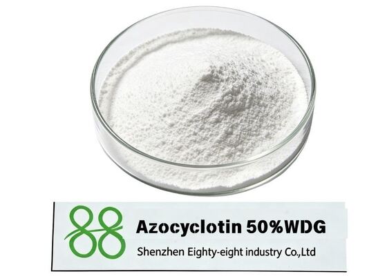 Высококачественные азоциклотиновые 50% оловоорганические атицидные гранулы WDG, сильная контактная токсичность, эффективен против яиц, нимф и взрослых особей клещей, стабильный контроль над различными клещами-фитофагами.