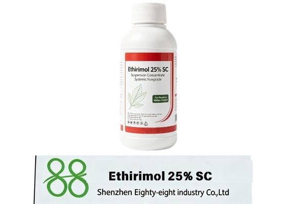 Этиримол 25% SC системный фунгицид, специально для борьбы с мучнистой росой на фруктах и овощах. Стабильный Этиримол 25% SC натуральный растительный фунгицид агрохимикат CAS № 23947-60-6