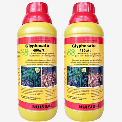 Glyphosate Series 360g/L 410g/L 480g/L 510g/L 620g/L SL, 74.7% WSG/WDG, 75.7% WG, 95% TC Non-selective Herbicide Weed Killer