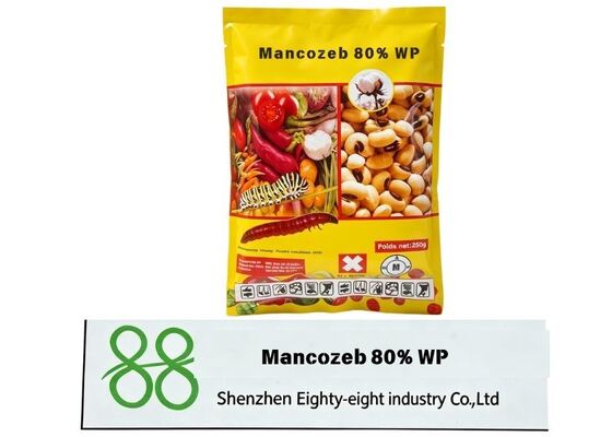Сельскохозяйственный пестицид Mancozeb 80% WP CAS 8018 01 7 80%WP Mancozeb естественный фунгицид растений