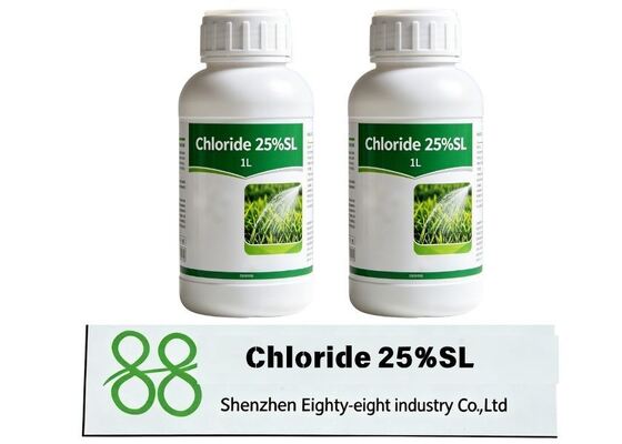 Высококачественный Mepiquat Chloride 25% SL, замедлитель роста, подавляет биосинтез гиббереллина, укорачивает междоузлия, уплотняет форму растения, увеличивает содержание хлорофилла, уменьшает опадание цветов и плодов.