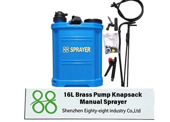Синий PE 16L Knapsack электрический распылитель